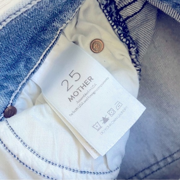 Mother denim the rascal ankle size 25 learning to hula - Picture 6 of 10